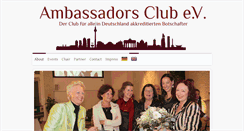 Desktop Screenshot of ambassadorsclub.de